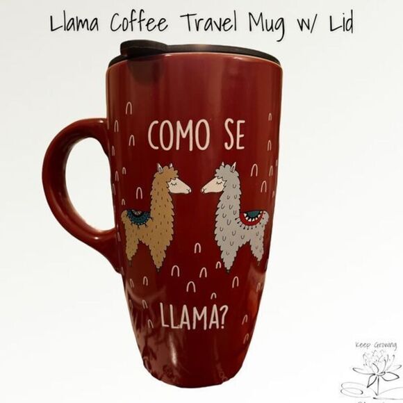 Como Se Llama? Travel Mug with Lid - Picture 1 of 8